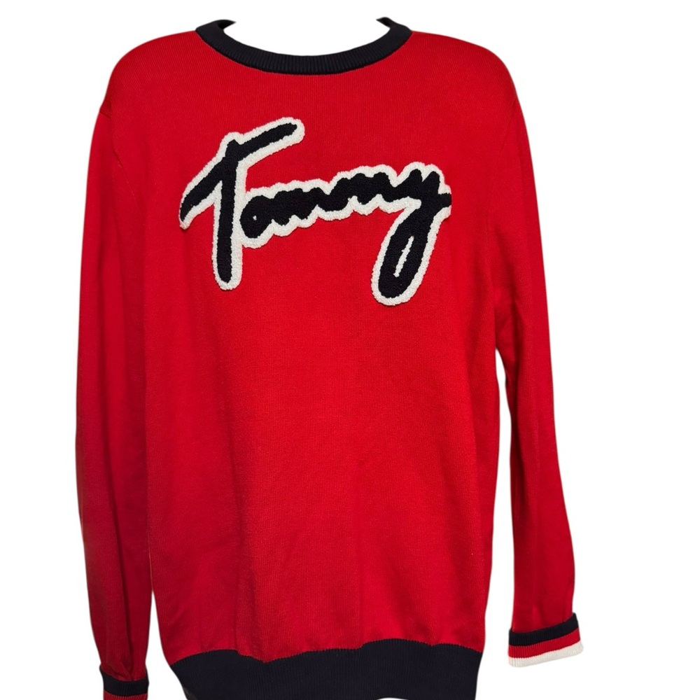 Tommy Hilfiger Vibrant Red Knitwear